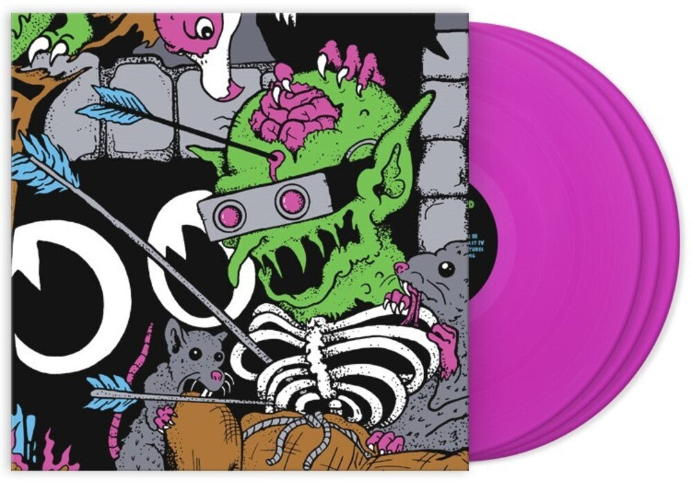 the album cover for King Gizzard & The Lizard Wizard - Live In Brussels '19 - Neon [Colored Vinyl] (Ofgv) (Viol)
