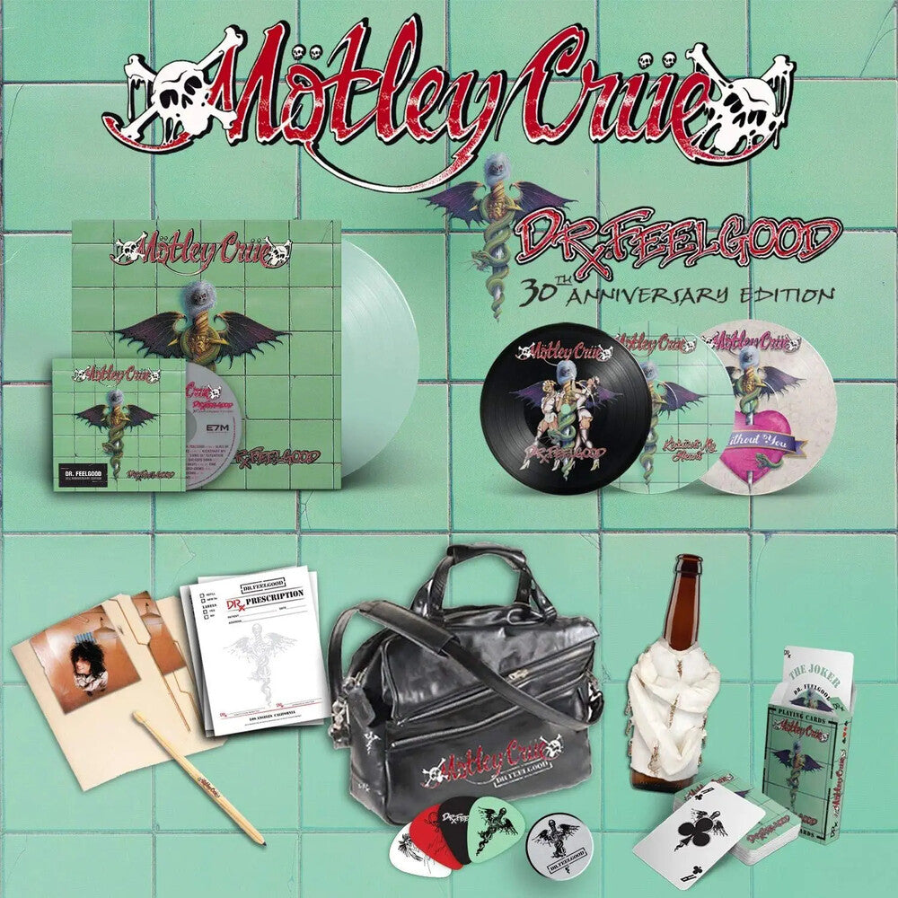 the album cover for Motley Crue - Dr. Feelgood: 30th Anniversary [Super Deluxe]