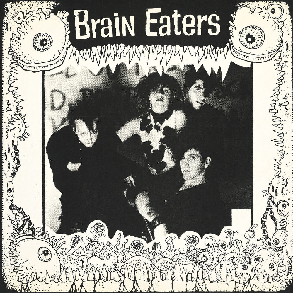 the album cover for Brain Eaters - Brian Eaters - Green & Black Splatter (Blk) [Colored Vinyl]