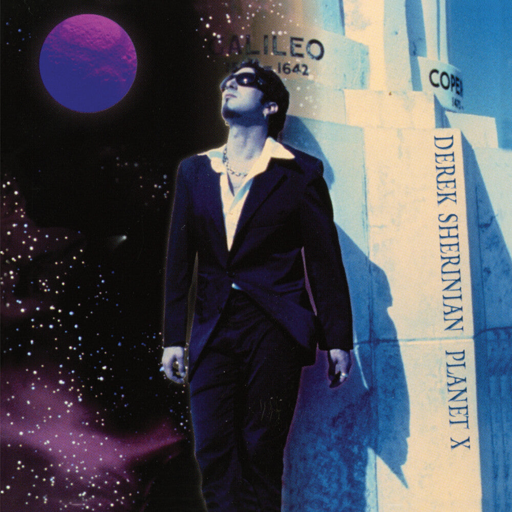 the album cover for Derek Sherinian - Planet X
