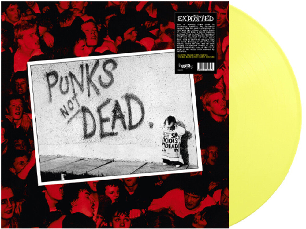 the album cover for The Exploited - Punks Not Dead