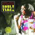 the album cover for Sharon Jones  & The Dap-Kings - Soul Time [Colored Vinyl] (Pnk) [Indie Exclusive]