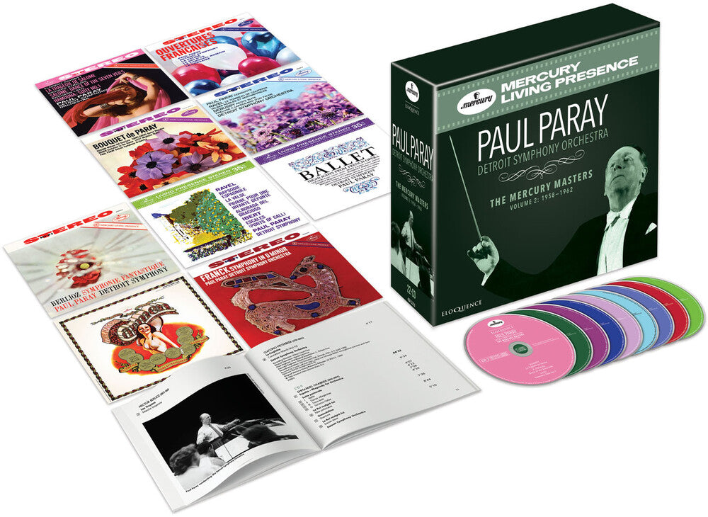 the album cover for Paul Paray - Paul Paray Mercury Masters Vol 2 (Box) (Aus)