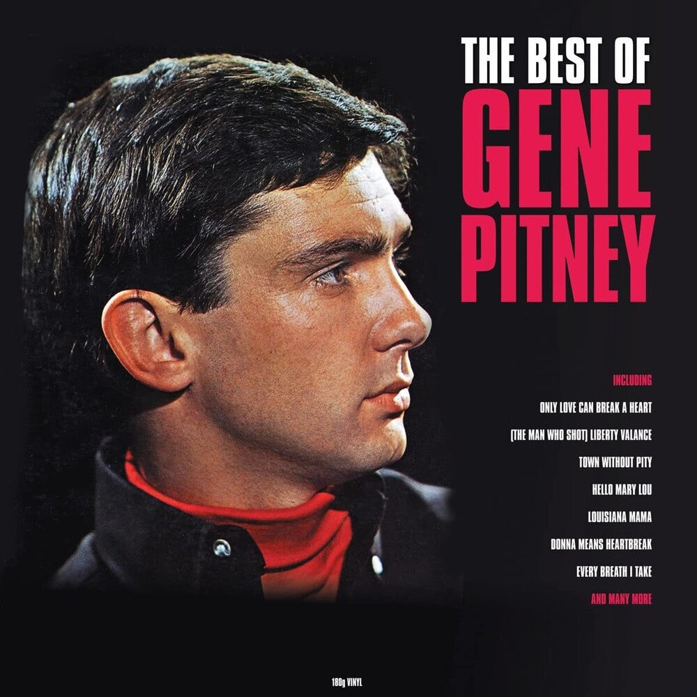 the album cover for Gene Pitney - Best Of - 180gm Vinyl
