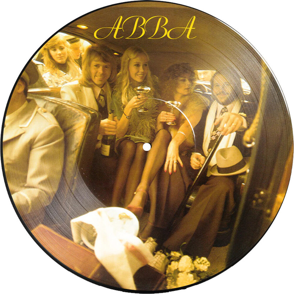 the album cover for ABBA - Abba - Limited Picture Disc Pressing