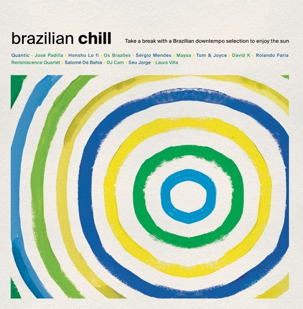 the album cover for Various Artists - Brazilian Chill / Various