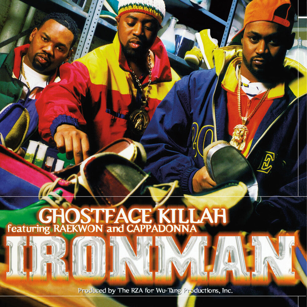 the album cover for Ghostface Killah - Ironman (Chicken & Broccoli) (2pk)