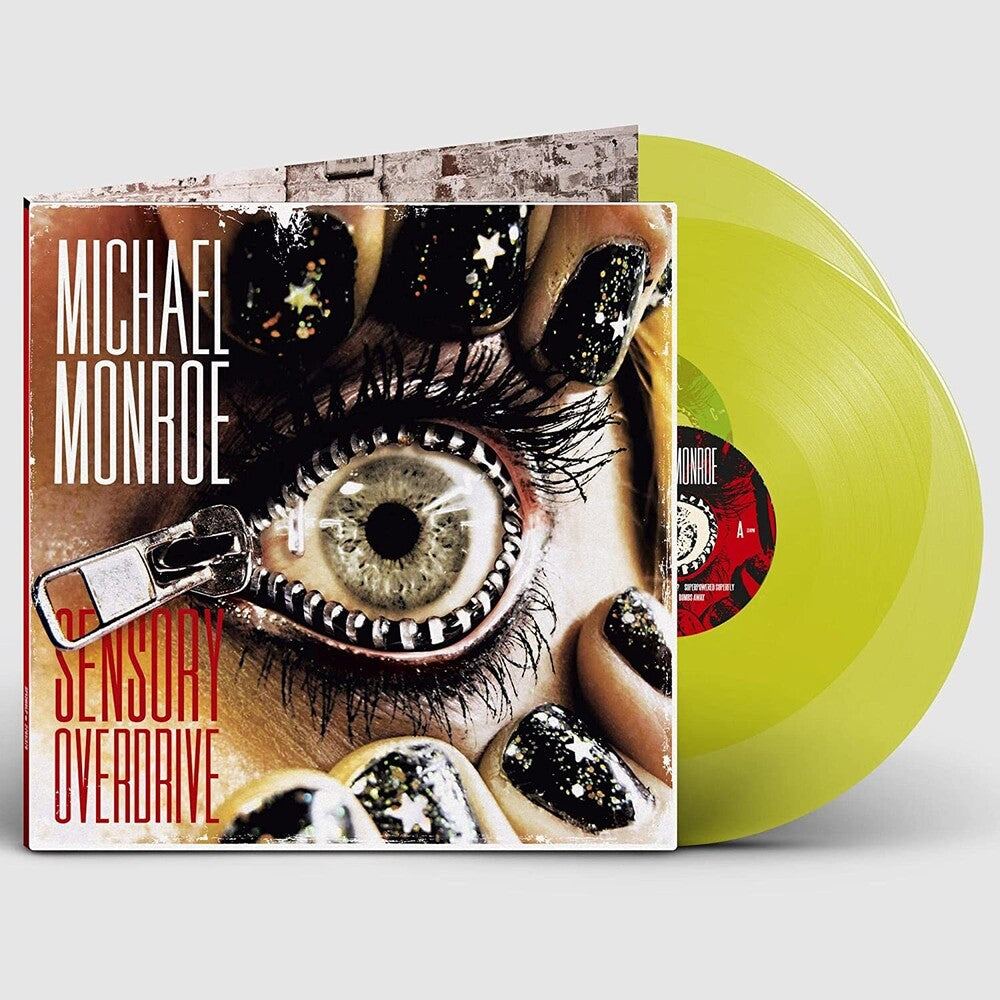 the album cover for Michael Monroe - Sensory Overdrive