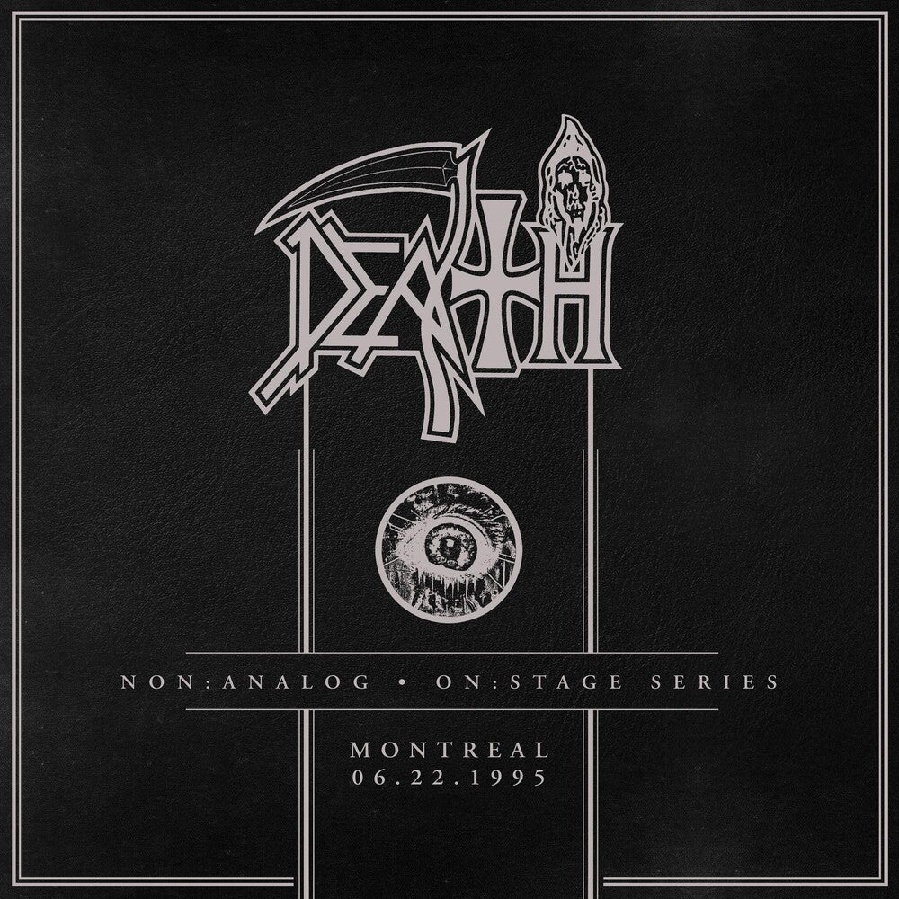 the album cover for Death - Non:Analog - On:Stage Series - Montreal 06-22-1995 [2LP]