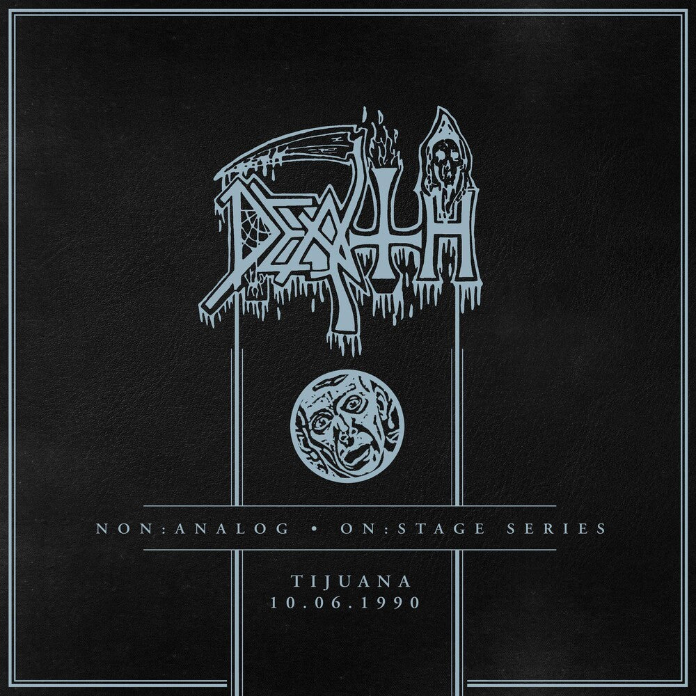 the album cover for Death - Non:Analog - On:Stage Series - Tijuana 10-06-1990 [LP]