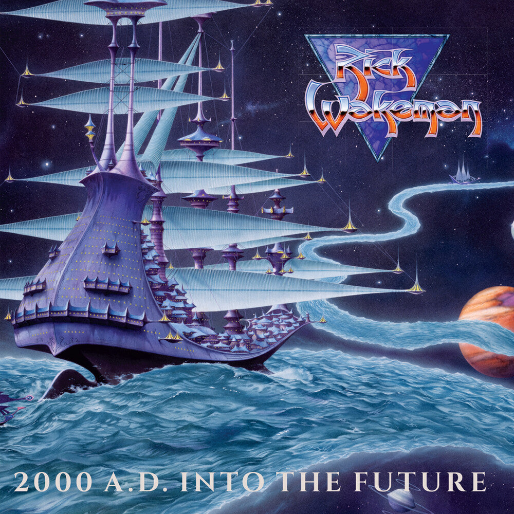 the album cover for Rick Wakeman - 2000 A.D. Into The Future