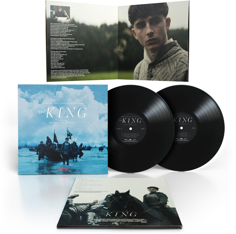 the album cover for Britell, Nichol - The King Vinyl