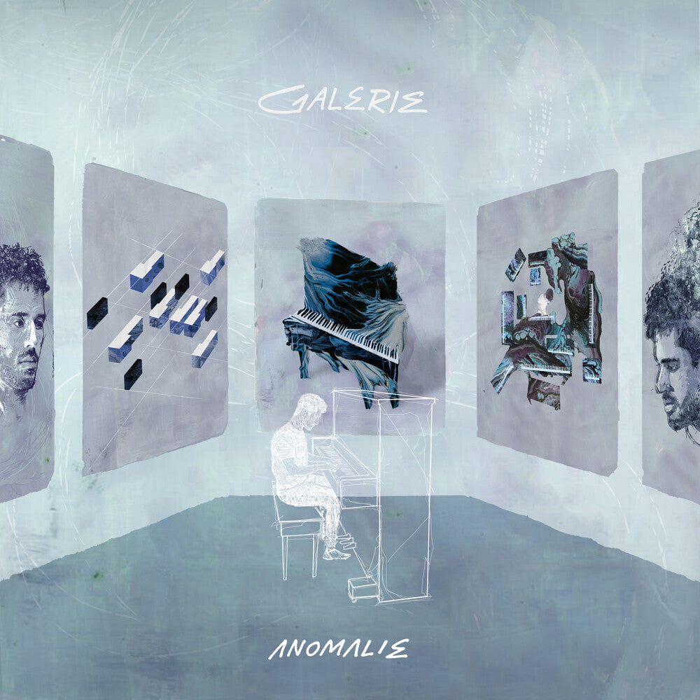 the album cover for Anomalie - Galerie [Clear Blue LP]