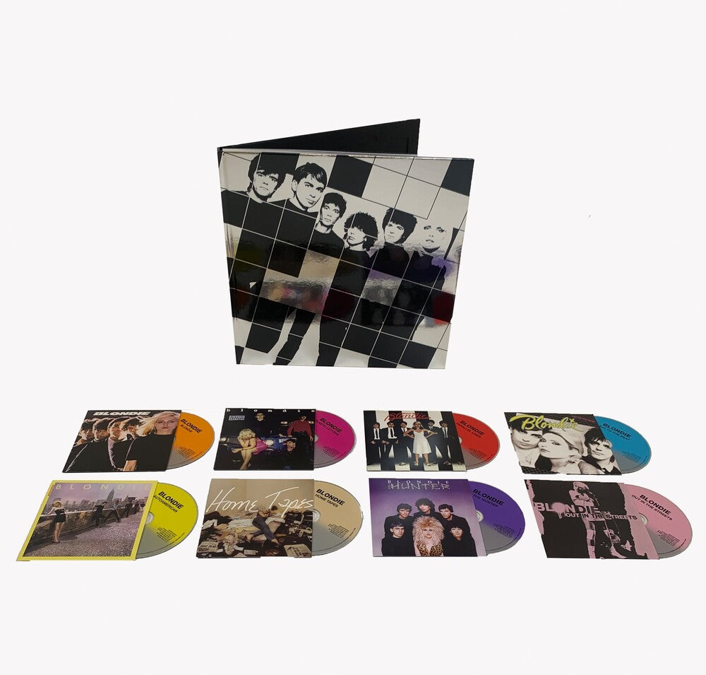 the album cover for Blondie - Against The Odds: 1974-1982 [Deluxe 8 CD]