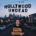 the album cover for Hollywood Undead - Hotel Kalifornia