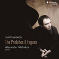 the album cover for Alexander Melnikov - Shostakovich: 24 Preludes & Fugues [Reissue]