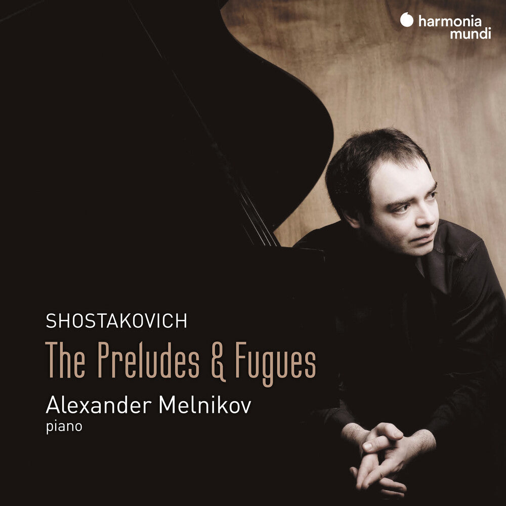 the album cover for Alexander Melnikov - Shostakovich: 24 Preludes & Fugues [Reissue]
