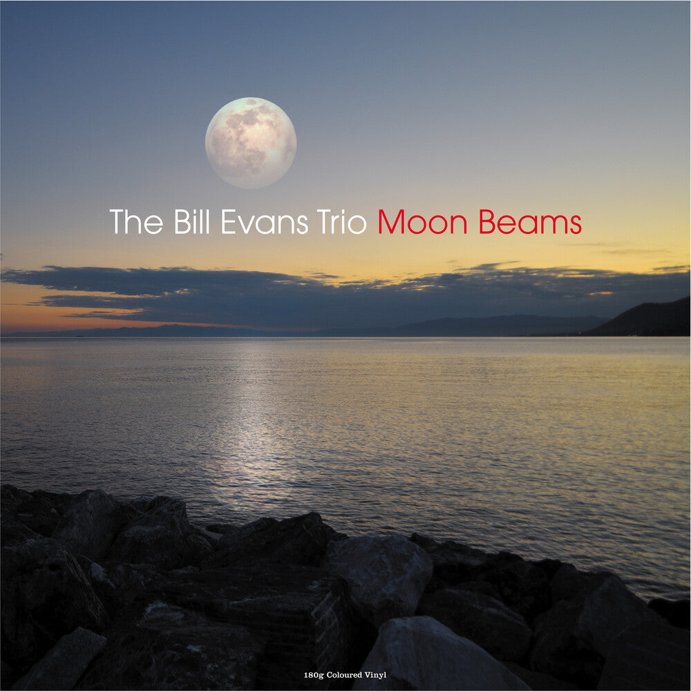 the album cover for Bill Evans Trio - Moon Beams - 180gm Red Vinyl
