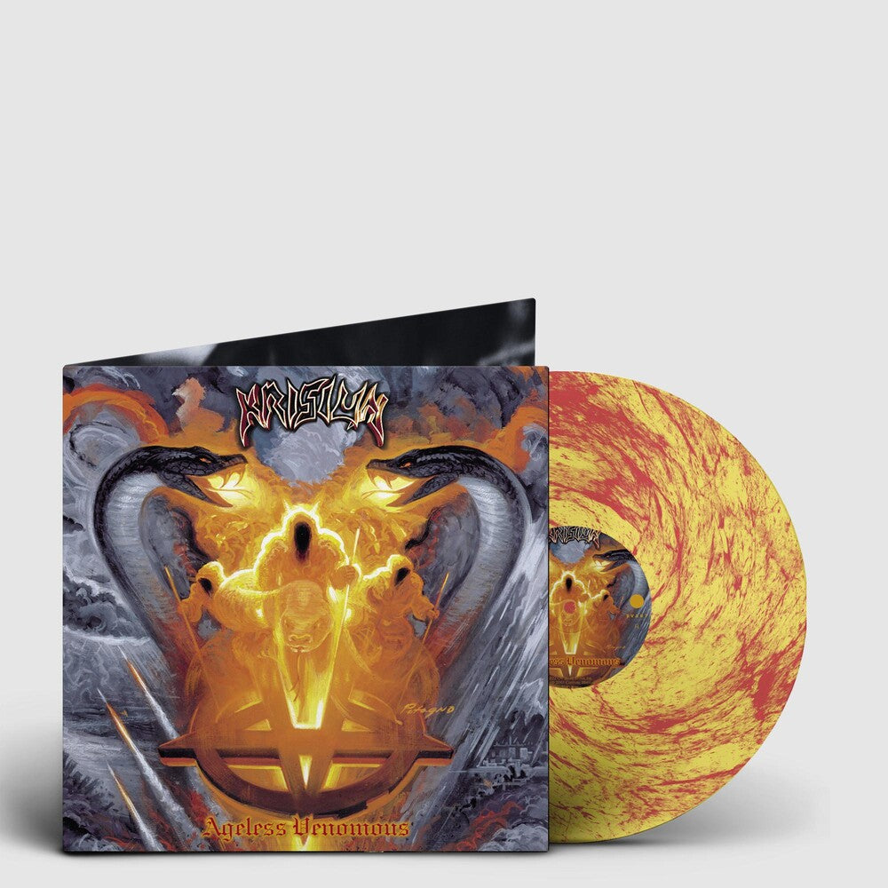the album cover for Krisiun - Ageless Venomous