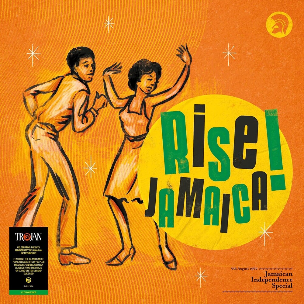 the album cover for Various Artists - Rise Jamaica: Jamaican Independence Special (Various Artists)