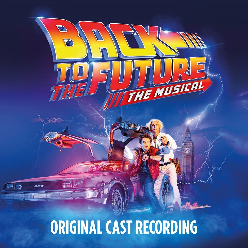 the album cover for Original Cast of Back To The Future: The Musical - Back to the Future: The Musical [2LP]