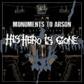the album cover for Various Artists - Monuments To Arson: A Tribute To His Hero Is Gone (Various Artists)