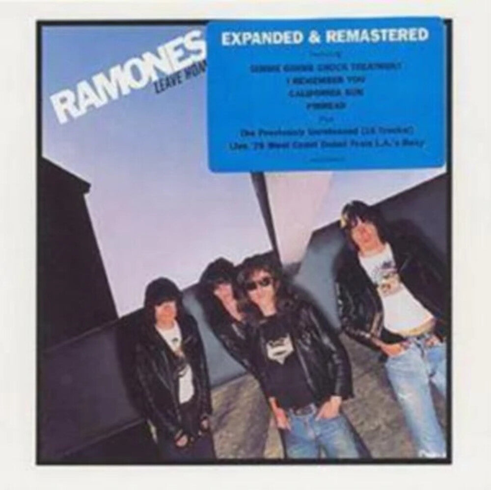 the album cover for Ramones - Leave Home