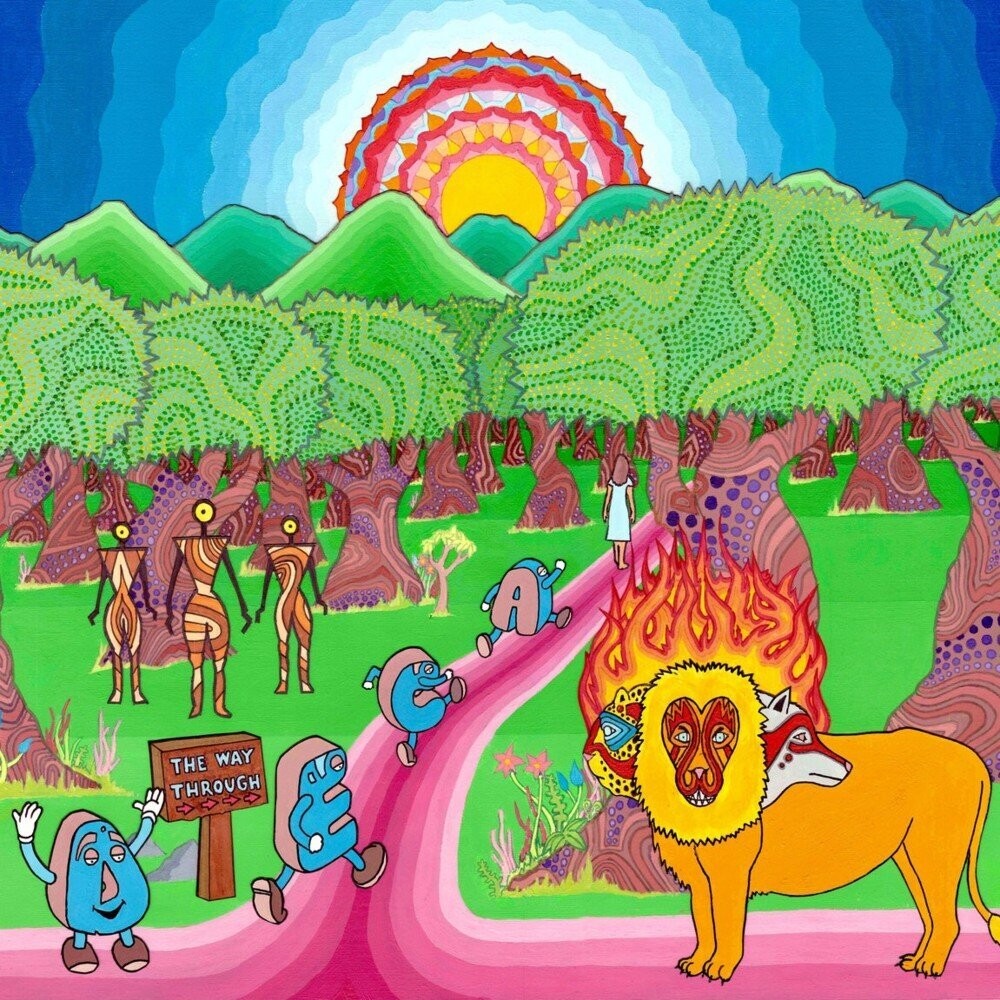 the album cover for Deca - Way Through