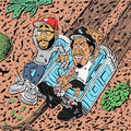 the album cover for Vic Spencer  & Small Professor - Mudslide