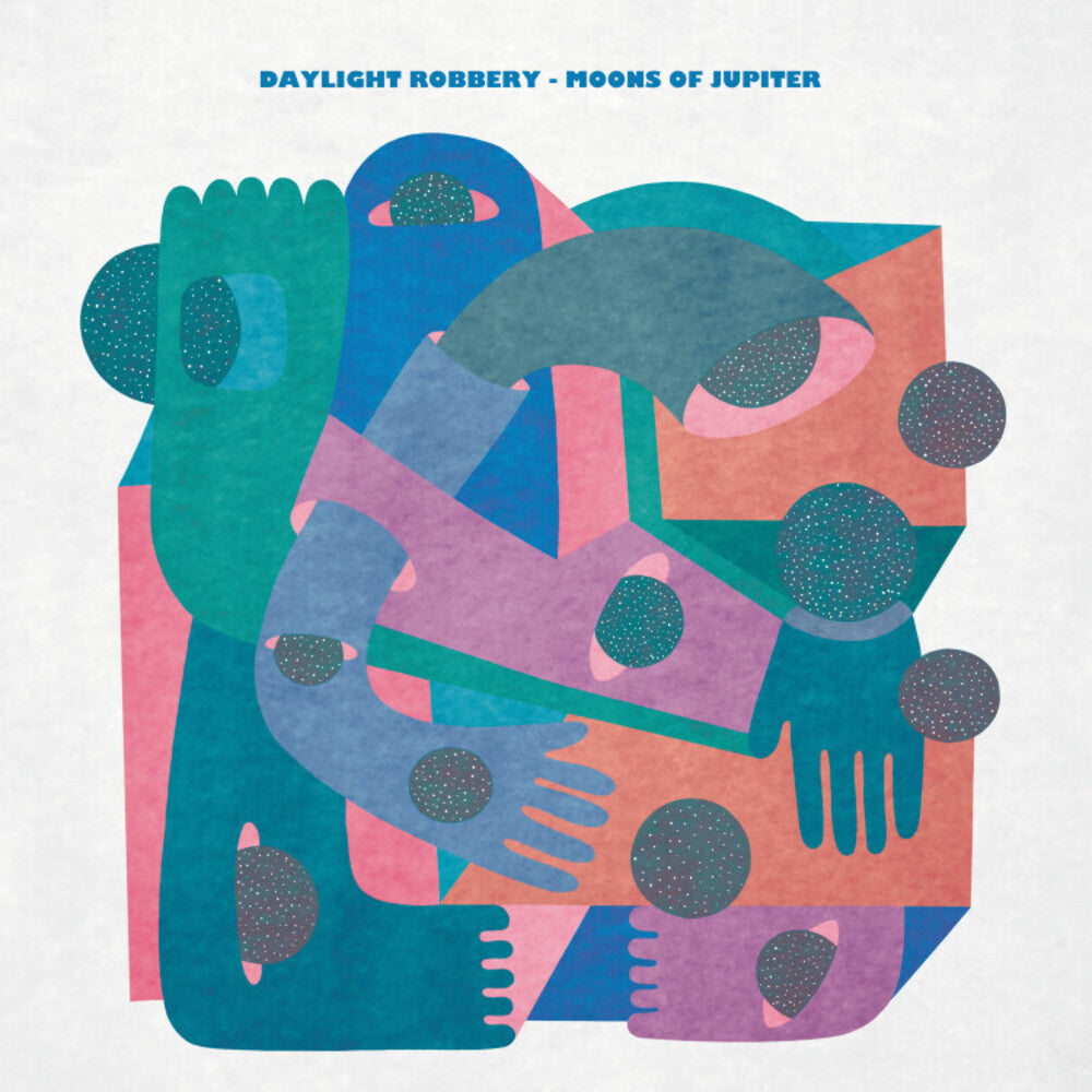 the album cover for Daylight Robbery - Moons Of Jupiter