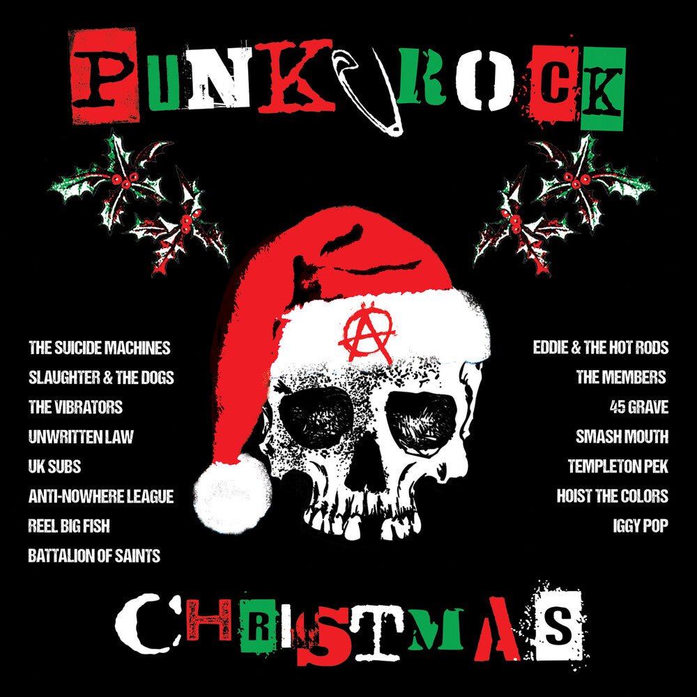 the album cover for Punk Rock Christmas / Various - Punk Rock Christmas / Various [Colored Vinyl]