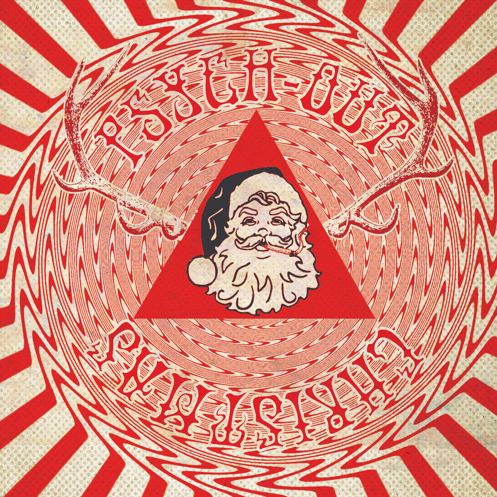 the album cover for Psych Out Christmas / Various - Psych Out Christmas / Various [Colored Vinyl] (Red)