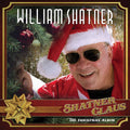 the album cover for William Shatner - Shatner Claus - White [Colored Vinyl] (Wht)