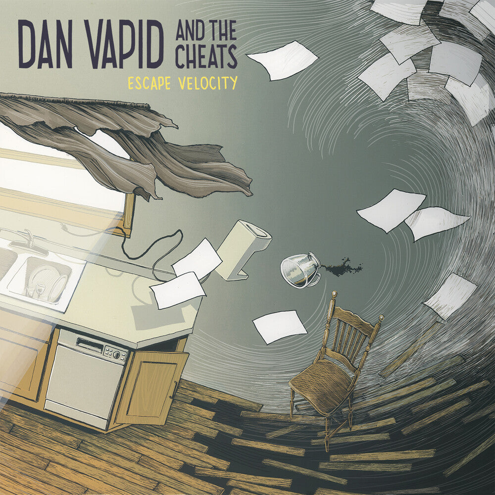the album cover for Dan Vapid & Cheats - Escape Velocity