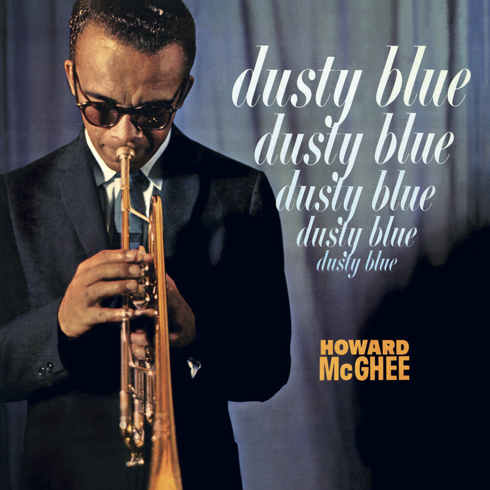 the album cover for Howard McGhee - Dusty Blue