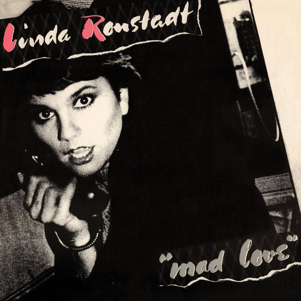 the album cover for Linda Ronstadt - Mad Love (Audp) [Clear Vinyl] [Limited Edition] [180 Gram] (Pnk)