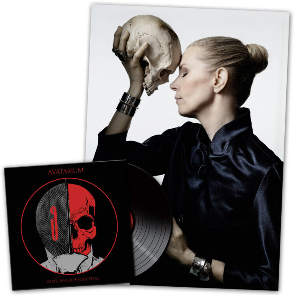 the album cover for Avatarium - Death Where Is Your Sting (Post)