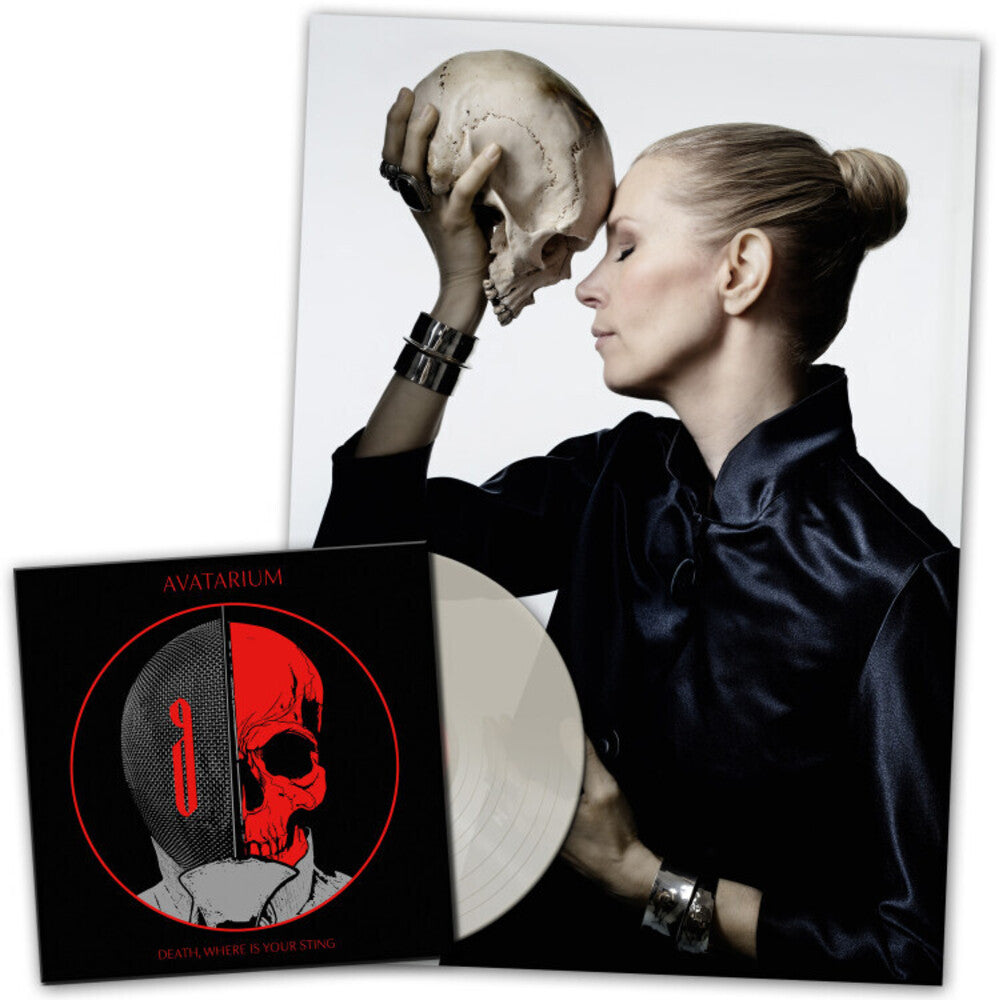 the album cover for Avatarium - Death Where Is Your Sting - Clear [Colored Vinyl] [Clear Vinyl]