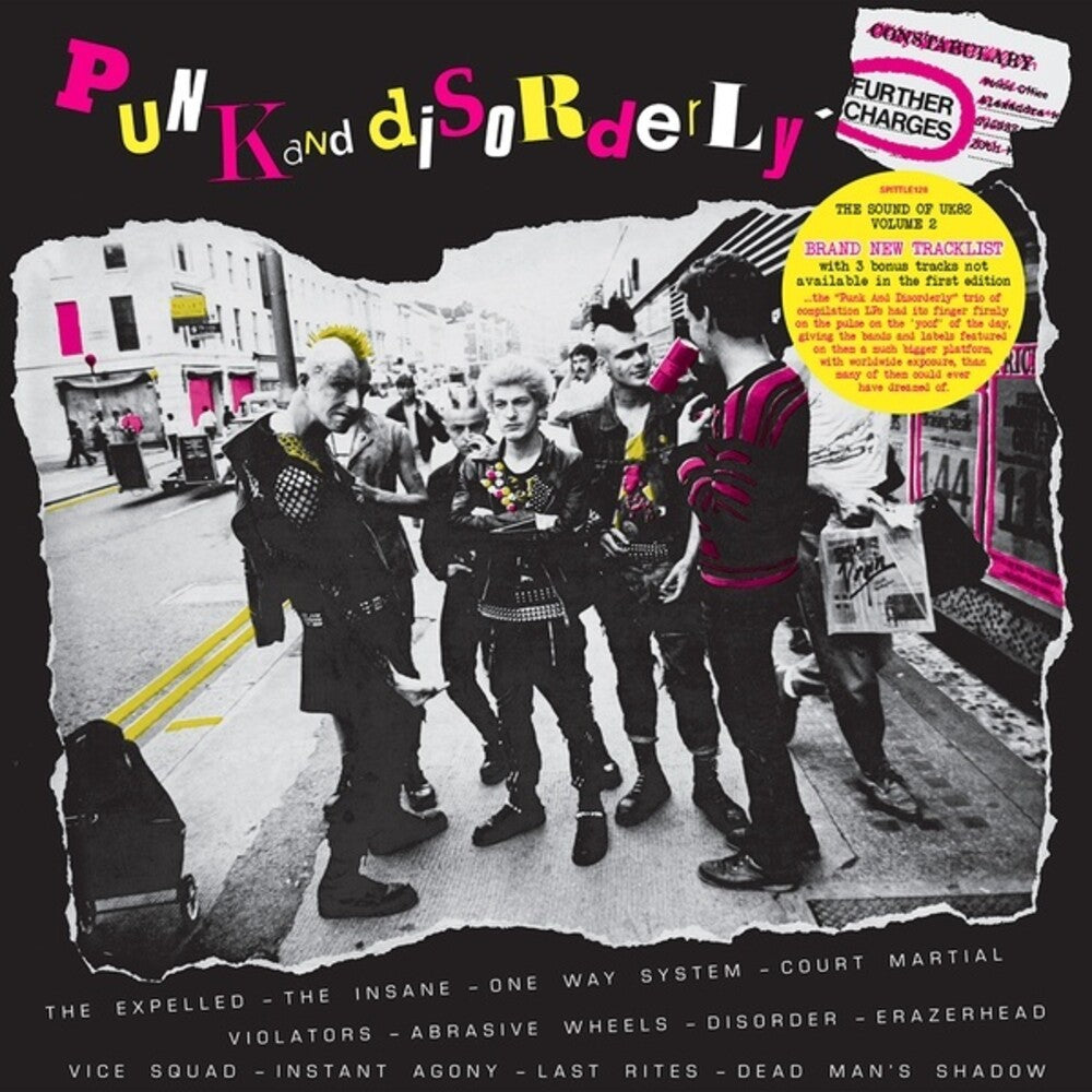 the album cover for Punk & Disorderly Volume 2 / Various - Punk & Disorderly Volume 2 / Various