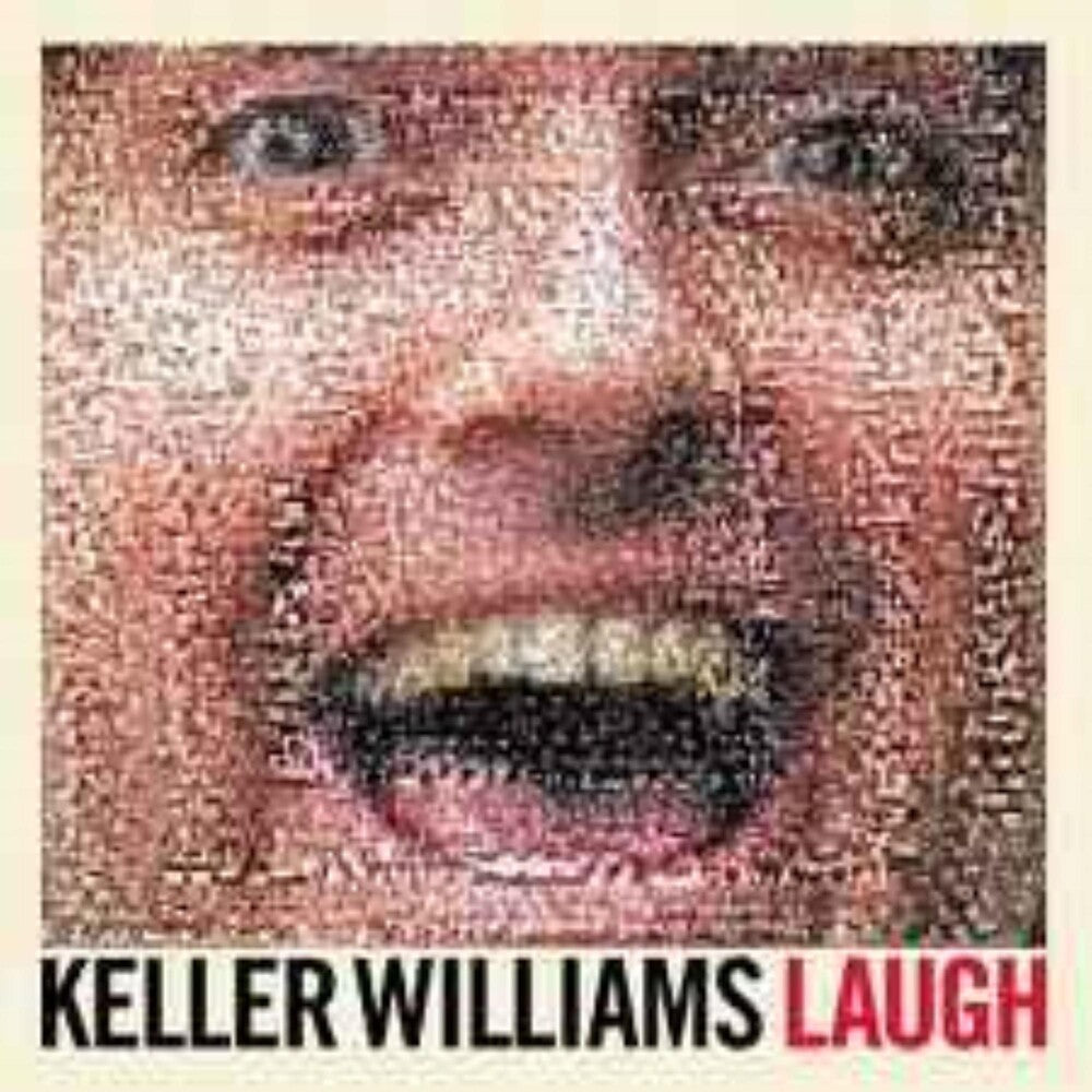 the album cover for Keller Williams - Laugh