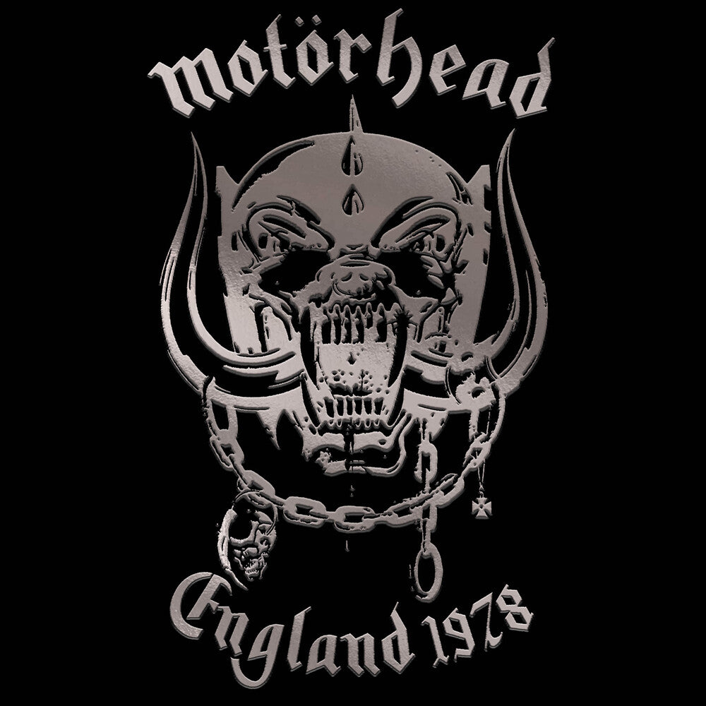 the album cover for Motörhead - England 1978 [Silver LP]