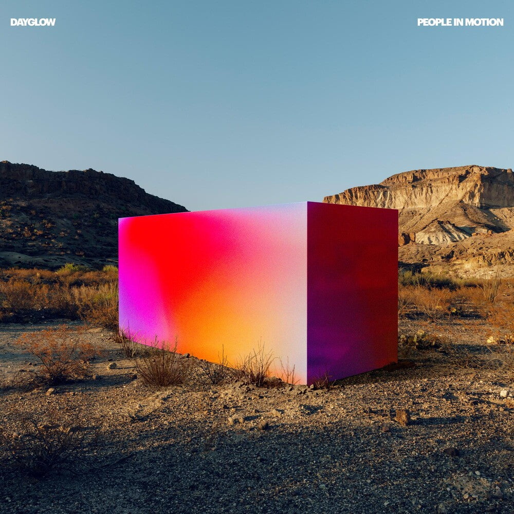 the album cover for Dayglow - People In Motion