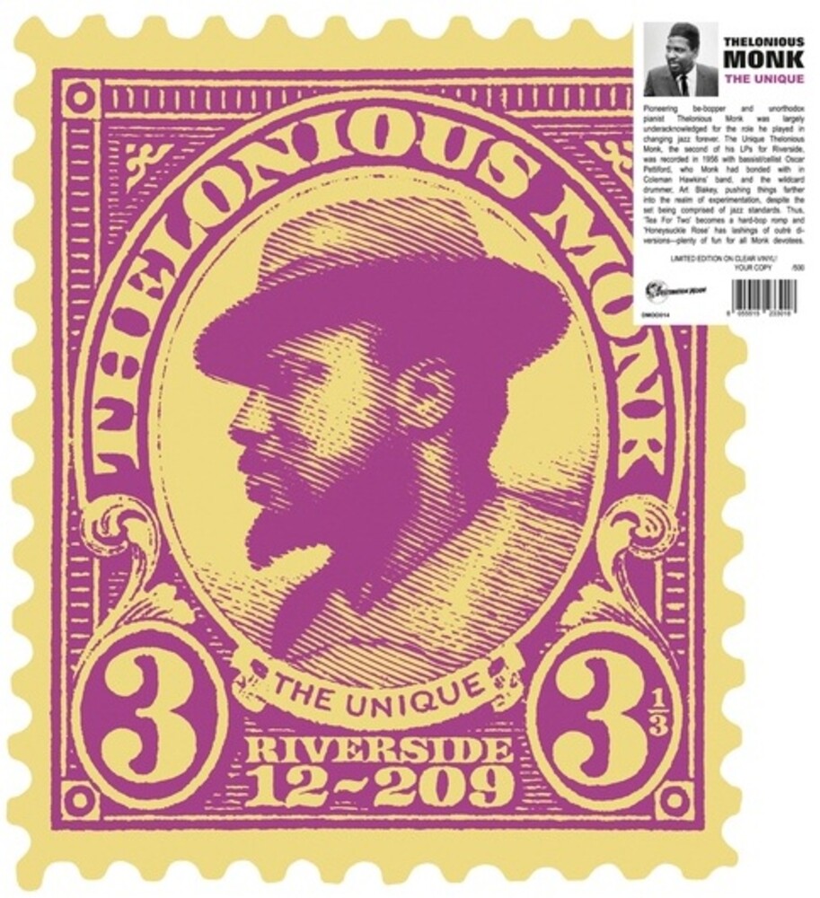the album cover for Thelonious Monk - Unique