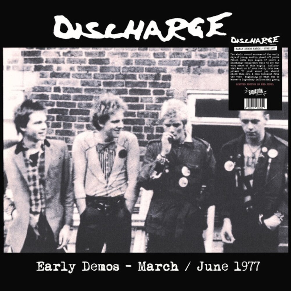 the album cover for Discharge - Early Demos: March / June 1977