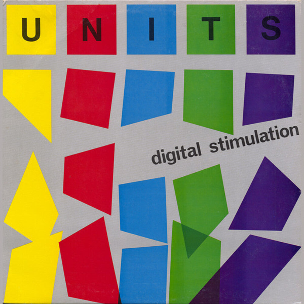 the album cover for Units - Digital Stimulation (Blue) [Colored Vinyl] (Uk)