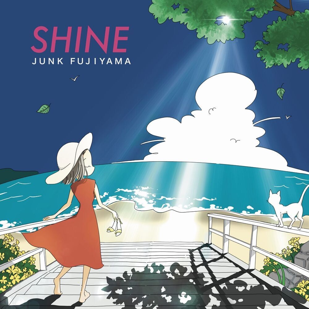 the album cover for Junk Fujiyama - Shine