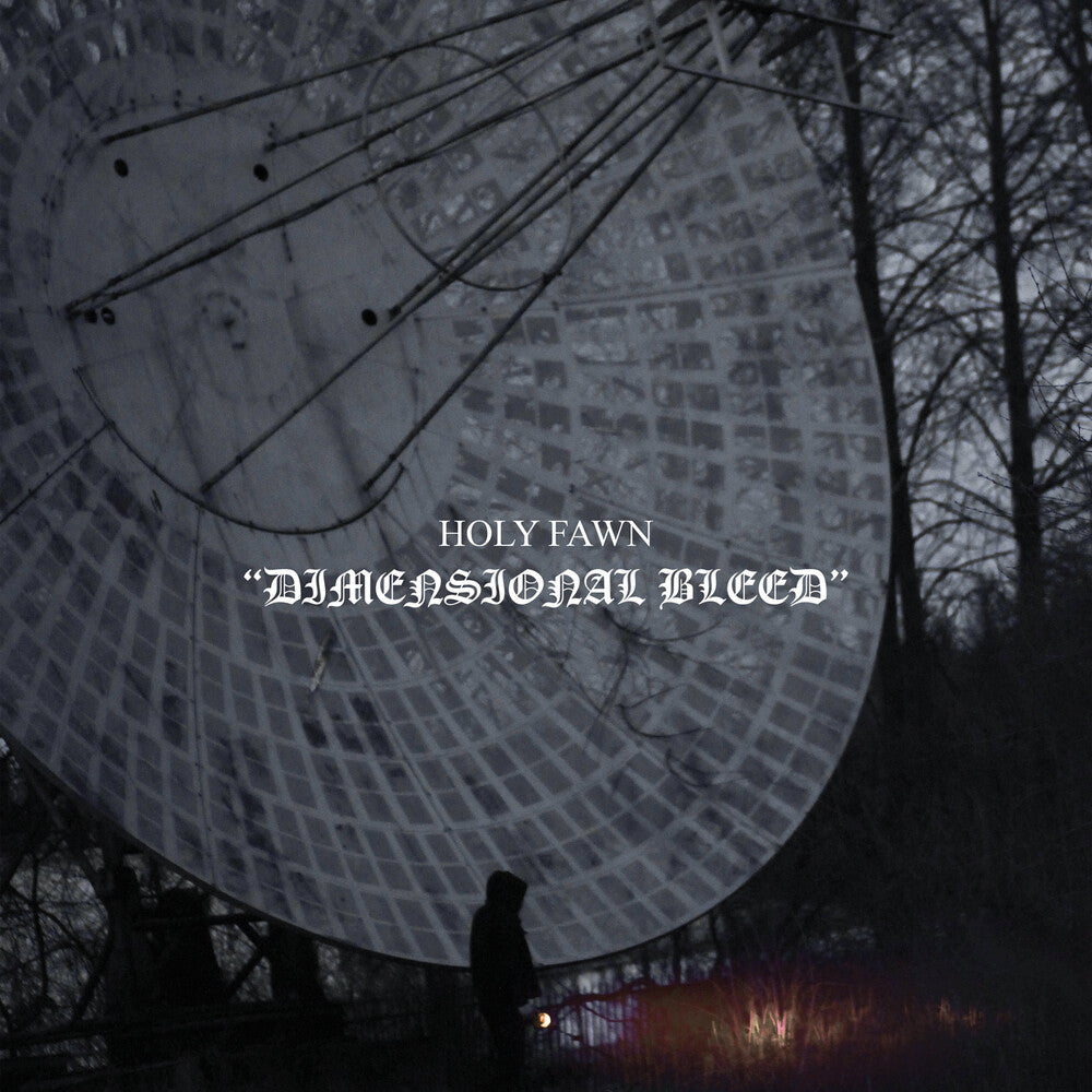 the album cover for Holy Fawn - Dimensional Bleed - Coke Bottle Clear [Colored Vinyl]