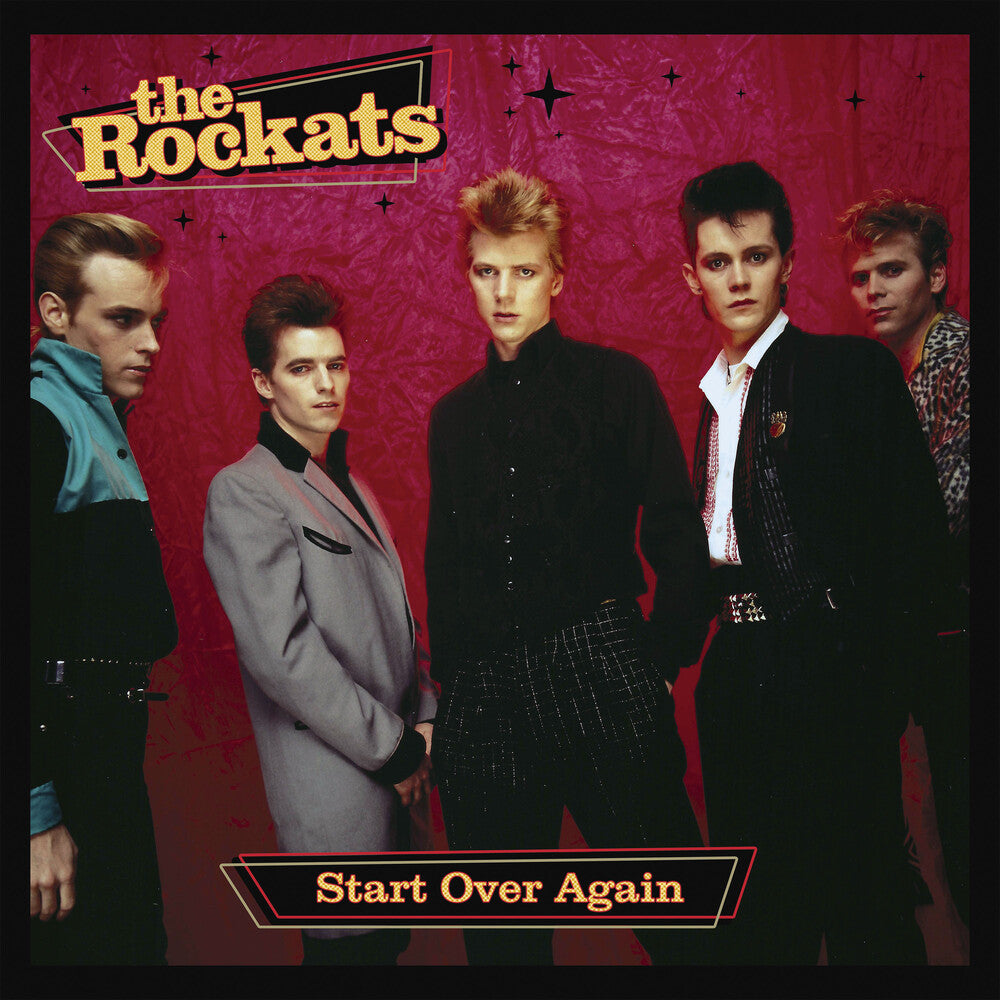 the album cover for Rockats - Start Over Again