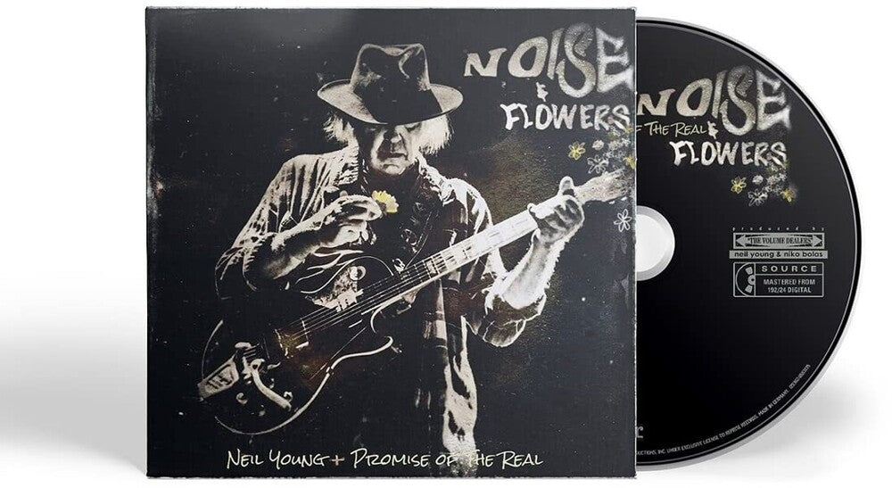 the album cover for Neil Young + Promise of the Real - Noise and Flowers