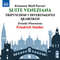 the album cover for Wolf-Ferrari / Filarmonia - Suite Veneziana / Tryptichon / Divertimento